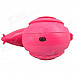 Face Idea Ld04 Cute Mini Snail Style USB Rechargeable Speaker - Deep Pink (3.5mm Plug)