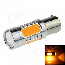 1156 / BA15S / P21W 7.5W 500lm 635nm 5-LED Orange Car Steering Light / Tail Lamp - (12~24V)