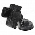 YD2167-K 360 Degree Rotatable Universal Suction Cup Car Mount Holder Bracket for GPS / PDA - Black