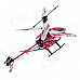 Chuang Hunag CH008 Unzerbrechlich 3-CH IR Remote Control R/C Helicopter w/ Gyro - Red + White +Black