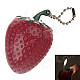 Creative Strawberry Style Zinc Alloy Butane Gas Lighter - Red + Green