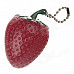 Creative Strawberry Style Zinc Alloy Butane Gas Lighter - Red + Green