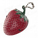 Creative Strawberry Style Zinc Alloy Butane Gas Lighter - Red + Green