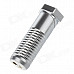 Creative Screw Style Zinc Alloy Windproof Butane Gas Lighter - Silvery White