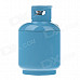 Creative Gas Cylinder Style Windproof Butane Gas Lighter - Blue