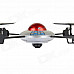 Rechargeable 2.4G 4-CH Radio Control R/C Helicopter w/ 1.3 MP Camera / SD / Gyro - Red + White