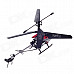 NAN XINAG X984-1A Rechargeable 2.5-CH Zinc Alloy IR Remote Control R/C Helicopter - Red + Black