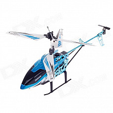 Chuang Hunag CH008 Unzerbrechlich 3-CH IR Remote Control R/C Helicopter w/ Gyro - Blue + White