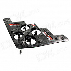 XIN XUN X32 2.4GHz 4-Channel 4-Axis Aircraft B-2 Stealth Bombers - Black + White