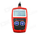 KW806 2.1" LCD CAN-BUS / OBDII Code Reader - Red
