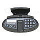 LSON LB4 2.8" Screen Car Bluetooth Multipoint Speakerphone w/ Keyboard / FM - Black