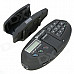 LSON LB4 2.8" Screen Car Bluetooth Multipoint Speakerphone w/ Keyboard / FM - Black