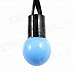 5W 50-LED 8-Mode Blue Small Ball Style Christmas Decorative String Light - (5m / 220V)