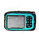 DC-B168 Mini Sports 2.7" TFT 5.0 MP CMOS Water Resistant Camera Camcorder - Blue + Black