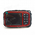 DC-B168 Mini Sports 2.7" TFT 5.0 MP CMOS Water Resistant Camera Camcorder - Red + Black