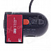 XY-Q1 5.0 MP CMOS Portable Mini HD Car DVR Driving Recorder - Black