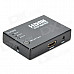 Ourspop U70 1080p HDMI V1.4 Switch w/ Remote Controller - Black (3 -in/1-out)