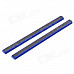 Magnet + Plastic Magnetic Stripes w/ Scale - Deep Blue (2 PCS)