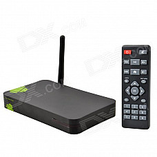 A801 1080P Dual-Core Android 4.2 Google TV Player w/ 1GB RAM, 4GB ROM - Black