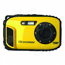 DC-B168 2.7" TFT Mini Sports DV 5.0 MP CMOS Water Resistant Camera Camcorder