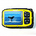 DC-B168 2.7" TFT Mini Sports DV 5.0 MP CMOS Water Resistant Camera Camcorder