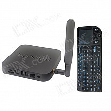 MINIX NEO X7+Rii MINI X1 Air Mouse Android 4.2.2 Quad-Core Google TV Player w/ 2GB RAM, 16GB ROM, US