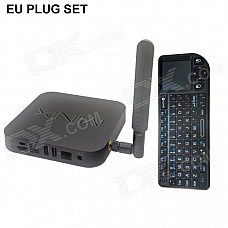 MINIX NEO X7+Rii MINI X1 Air Mouse Android 4.2.2 Quad-Core Google TV Player w/ 2GB RAM, 16GB ROM, EU