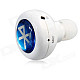 Mini Stereo Bluetooth v3.0 Headset - White