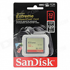 SanDisk Extreme CompactFlash CF Card (32GB / 800X)