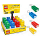 Genuine LEGO CITY LED Series - Rectangular 4x2 LED Brick Key Light - Red (IQ50701)