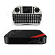 iTaSee X5II Quad-Core Android 4.2.2 Google TV Player w/ 2GB RAM, 8GB ROM + I8 Air Mouse - Black (US)