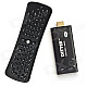 DITTER T12 Dual-Core Android 4.2 Google TV Player w/ 1GB RAM, 8GB ROM, Bluetooth + Air mouse - Black