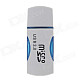 Multifunctional USB 2.0 Card Reader - White + Deep Blue (Max. 32GB)