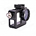 Fat Cat CNC Aluminum Alloy Extension Ultra Heat-Sink Case w/ 37mm MCUV Lens for GOPRO Hero 3+/3