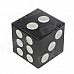 Anya D406 Creative Dice Style Decorative Plastic Ashtray - Black + White