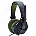 RAZER Carcharias Stylish Stereo Professional PC Gaming Headset with Microphone - Army Green + Black