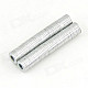 10050149W Small Hole NdFeB Magnets - Silver (100 PCS)