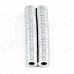 10050149W Small Hole NdFeB Magnets - Silver (100 PCS)
