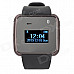 U Watch-01 1.2" LCD Smartwatch Bluetooth V3.0 Watch Supports CID Display - Black