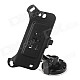 360 Degree Rotation Holder Mount w/ H17 Suction Cup + Back Clamp for Samsung Galaxy Note 2 - Black
