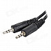 Universal 3.5mm Male to Male Audio Cable for PC / Speaker - Black (300cm)