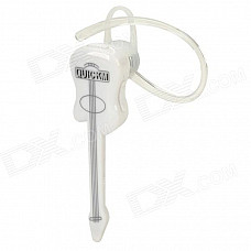 Guitar Style Bluetooth V3.0 Stereo Headset - White