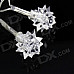 Diamond Style 5W 50-LED 8-Mode RGB Christmas Decorative String Light - (220V / 2-Round-Pin Plug)