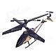 XINLIN SHIYE X123 3.5-CH R/C Infrared Control Helicopter - Black + Yellow