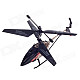 XINLIN SHIYE X123 3.5-CH R/C Infrared Control Helicopter - Black + Red
