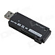 ETOP-U3-02 Super Speed USB 3.0 Micro SD / TF / SD / MS / M2 Card Reader - Black (Max. 64GB)