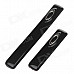 YI-193 Door Guard Protector Decorative Sticker for Auto Car - Black (2-Pair)