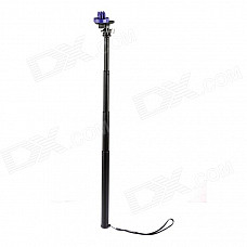 PANNOVO 4 Section Retractable Handheld Pole Monopod for Gopro Hero 4/ 2 / 3 / 3+ / SJ4000