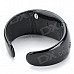 QT09B 1.45" Screen Bluetooth V2.1 Bracelet w/ Vibration / Display Call - Black