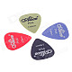 Alice 0.58mm Guitar Picks The Transparent Plastic Box - Red + Black + Blue + Green (100PCS)